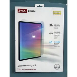 ZAGG InvisibleShield Glass Elite VisionGuard‎ Apple iPad Pro 12.9" (3rd-6th Gen)